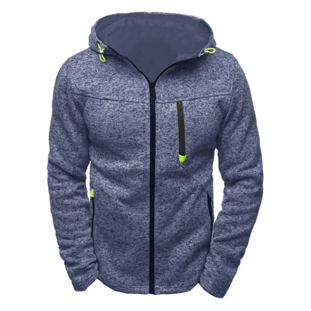 Men039s Fleece-Kapuzenpullover mit Reißverschluss für Herren, lässig, schmal, mit Thermo-Kapuze gefüttert, Jacke, Sweatshirt, Reißverschluss, Oberbekleidung, warm, lässig, langärmelig, Kapuzenpullover3731170