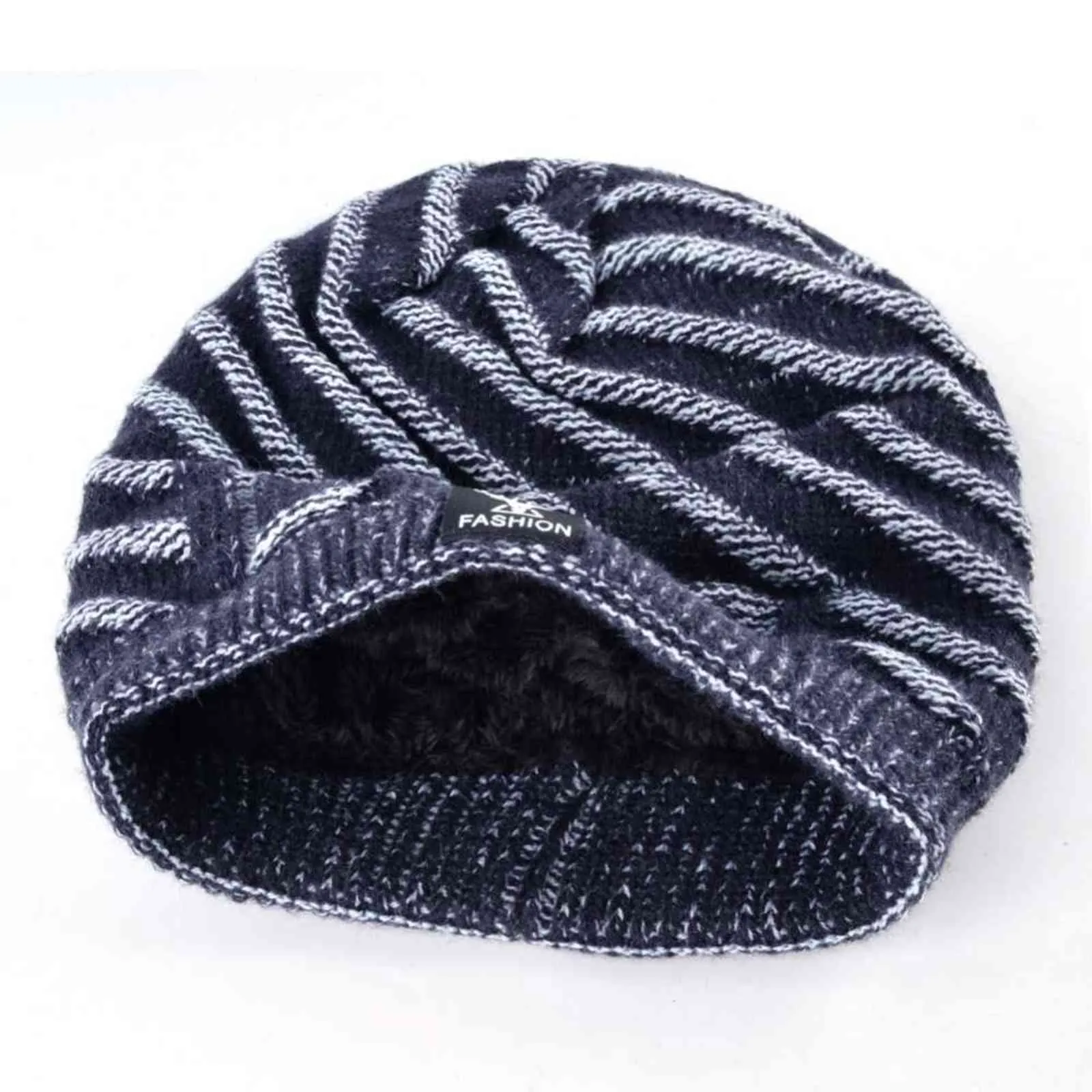 TQMSMY 2018 Beanies Knit Men Winter Hat Caps Skullies Bonnet add velvet Hats For Men Women Beanie Warm Baggy Knitted Hat TMD29 Y21111