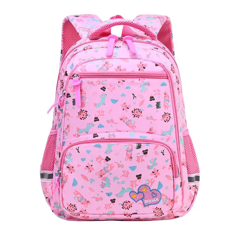 School Bags Women's Canvas Backpack Girls Student Bag Waterproof Breathable295Z