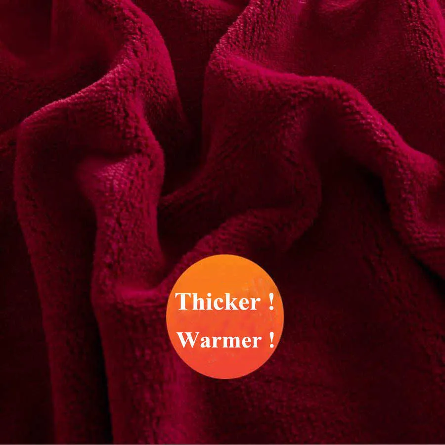 Woostar winter warm massive flanell quilt cover super weiche gemütliche erwachsene kinder duvet cover king size bettwäsche set luxus home textils 211007