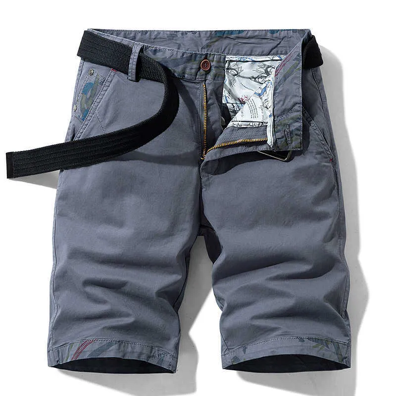 Été 2021nouvelle tendance décontracté hommes shorts cargo homme travail en vrac mâle militaire shorts grande taille salopette shorts cargo 6XL x0628