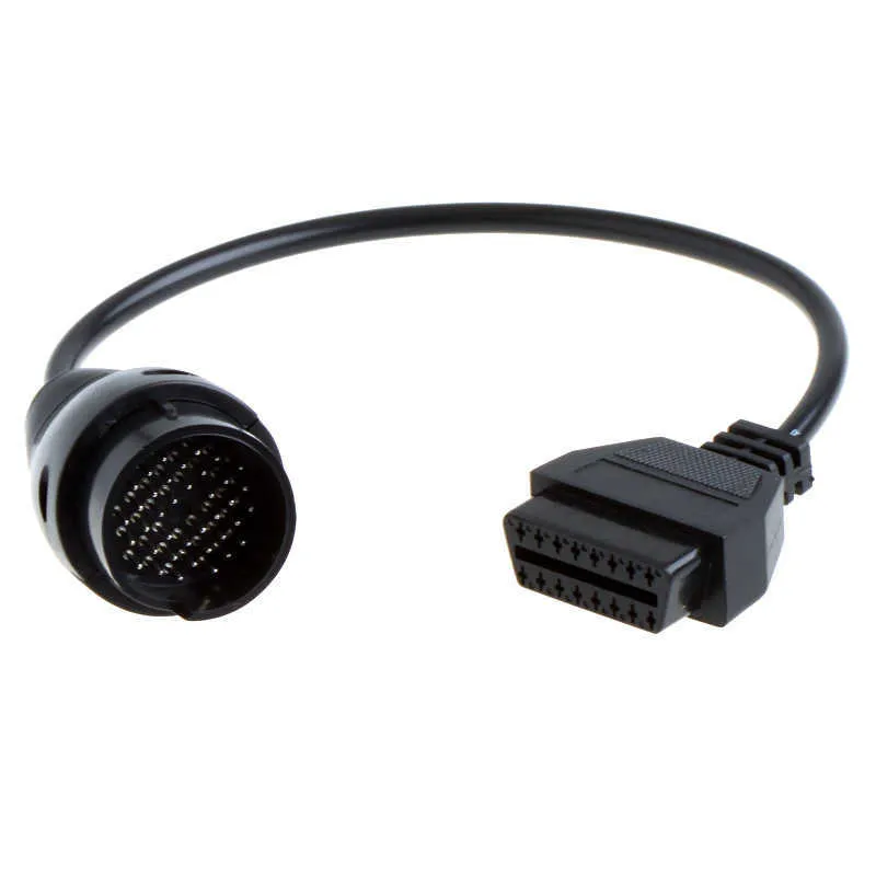 High Quality MB 38 Pin to 16 Pin OBD2 OBD II Diagnostic Adapter For Mercedes 38 Pin OBD 38pin Connector For Benz New