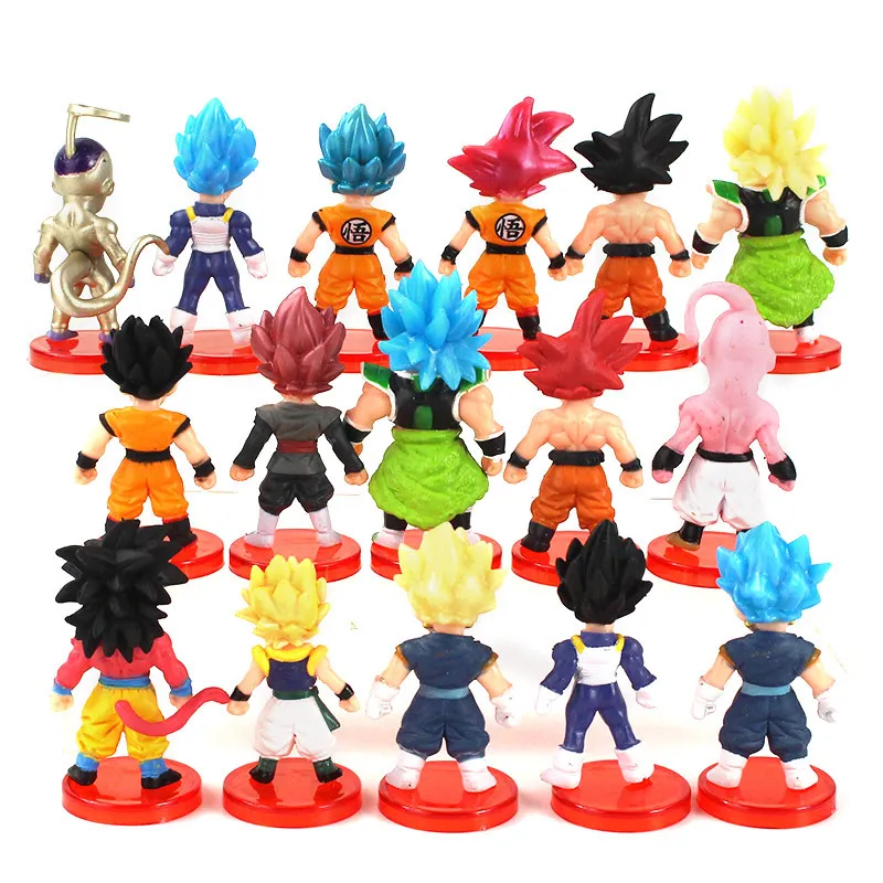 lot Rode Basis Figuren Anime PVC Action Figure Collectible Model Toy Cartoon Brinquedos X05034075509