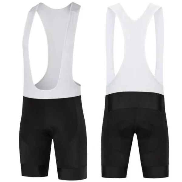 Pantaloncini da ciclismo neri puri 5D Gel Pad con bretelle pantaloni corti da Mtb uomo donna bici bicicletta abbigliamento da ciclismo estivo242T