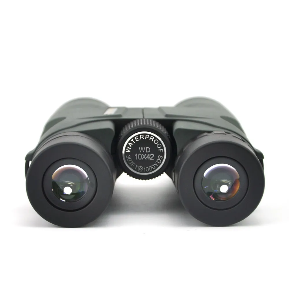 Visionking Haute Qualité 10x42 Chasse Télescope étanche Vert et Noir Prismaticos de Caza Binoculaires