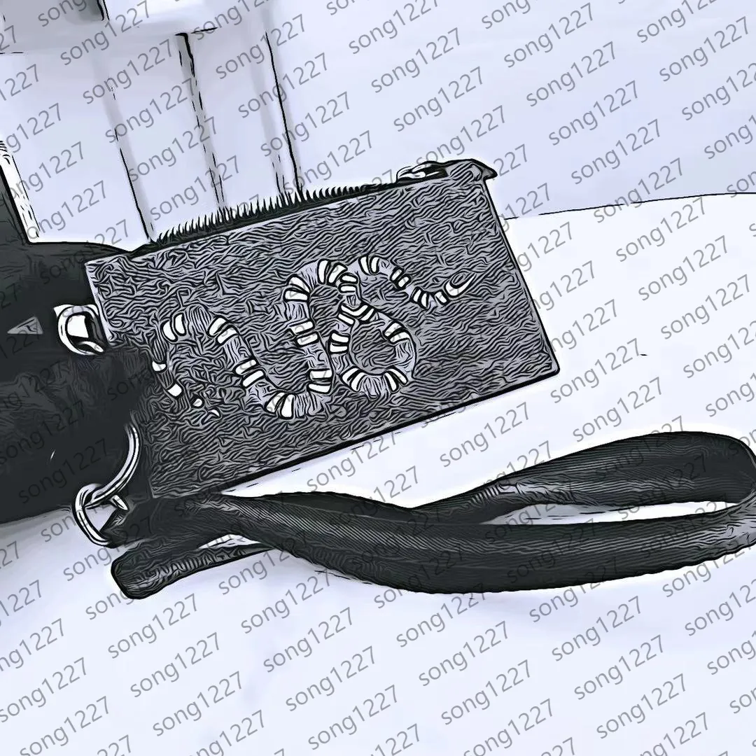 2021 Bolsa de tarjeta de bolsillo de bolsillo de dos colores Zipper con cremallera equipada con pequeñas correas de hombro220o