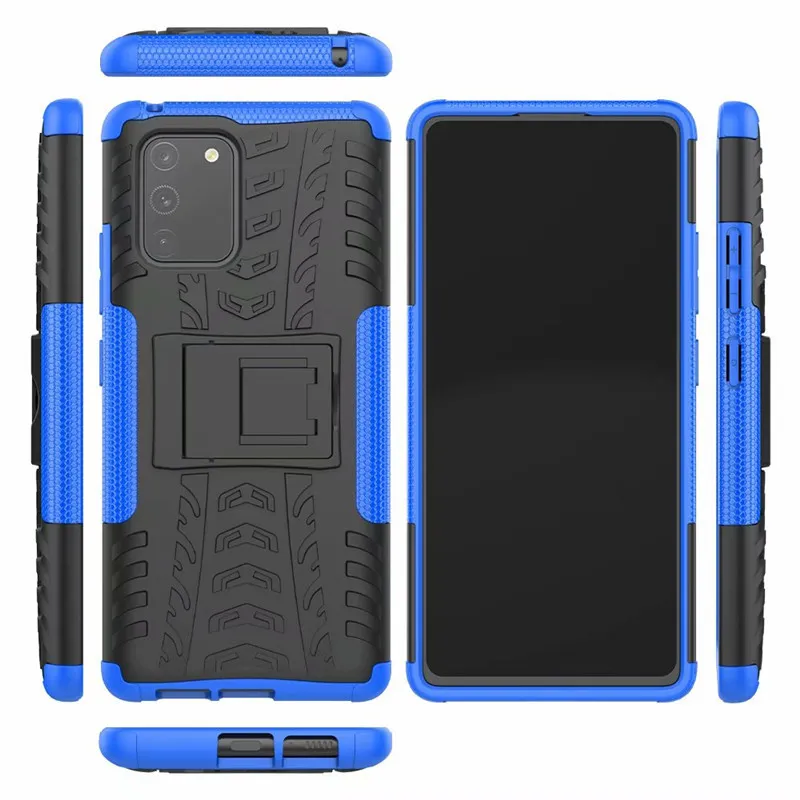 Cases For Samsung Galaxy A81 A91 Case Anti-knock Heavy Duty Armor Cover Silicone Phone Bumper Case for M60S M80S S10 Note 10 Lite