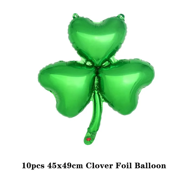 Party Decoration Green Clover St Patrick's Day Decorations Shamrock Irish Wedding Home Decor Supplies185r