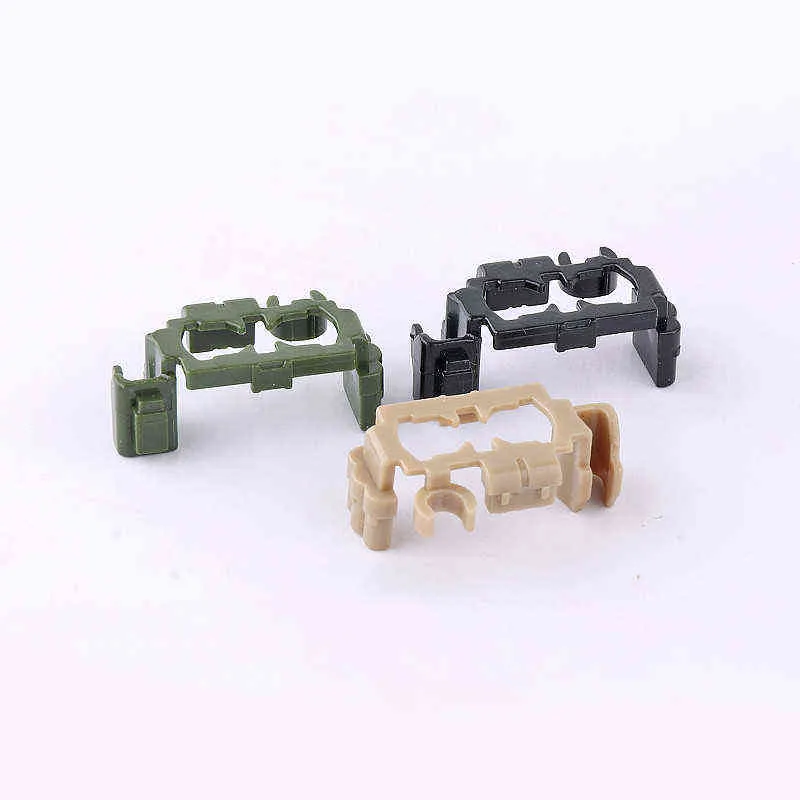 WW2 accessoires militaires blocs de construction figurines de l'armée Mini sac à dos ceinture tactique sac à dos pièces d'armes jouets éducatifs C235 Y1130