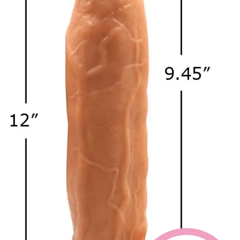 Sexy Speelgoed 11.8 Inch Giant Flesh Dildo Penis Realistische Enorme Dildo Met Zuignap Volwassen Voor Vrouw Masturbator Winkel