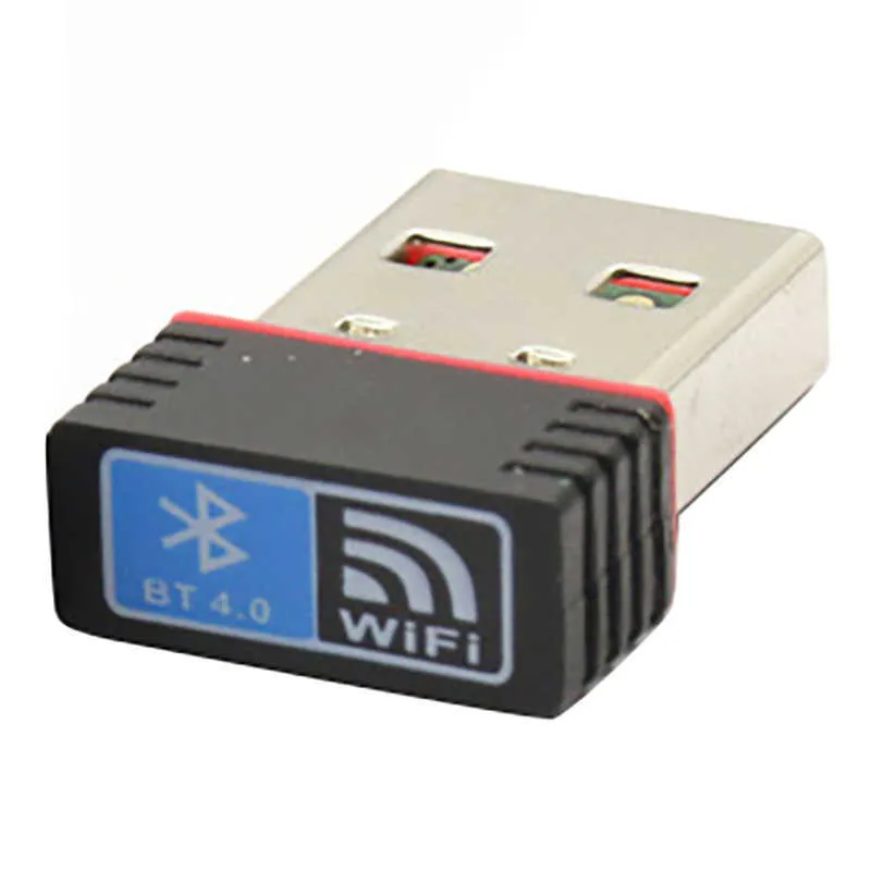 CIN-FAST USB Kablosuz Ağ Kartı USB Bluetooth 4.0 2-1 arada Adaptör 150m USB WiFi Verici RTL8723BU