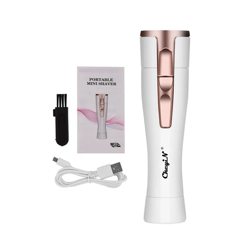 Elétrico Mulheres Brasão Brasão Epilator Feminino Remoção Elétrica Depilação Facial Depilação Pernas Depilatória Body Senhora Barbear