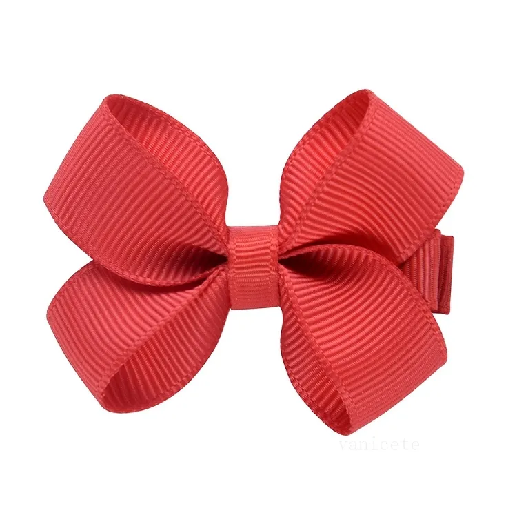 Couleur de contraste tridimensionnelle tordu feuille arc pince à cheveux pince à cheveux pour enfants bébé belle accessoires pour cheveux T2I52542