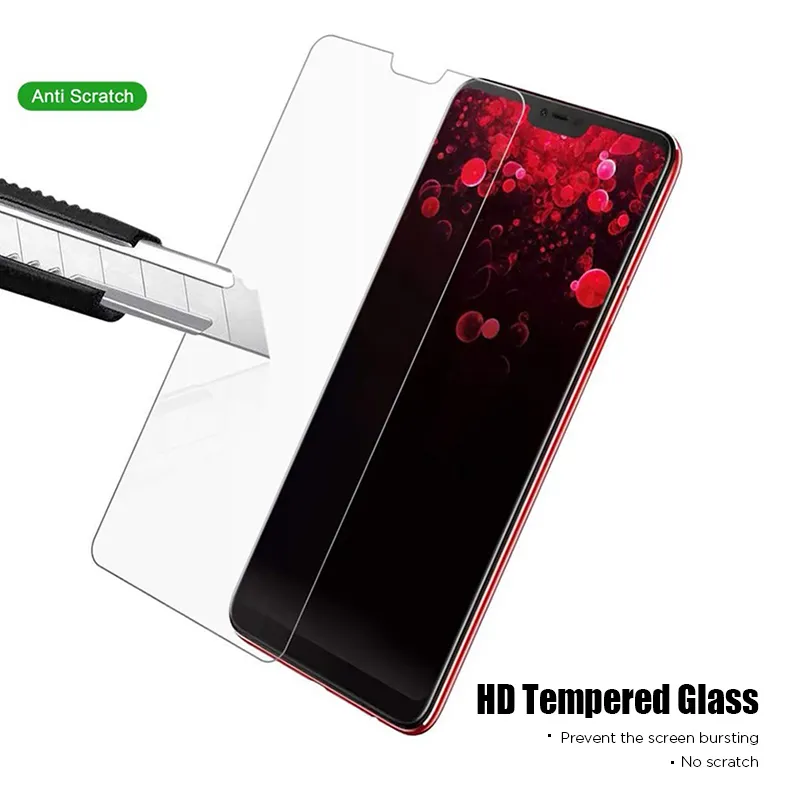 Handy-Displayschutz 9H Schutzglas für OPPO Reno 2Z 4 5G Lite 3 2 Ace Sicherheitstransparenter Film Gehärteter Schutz für