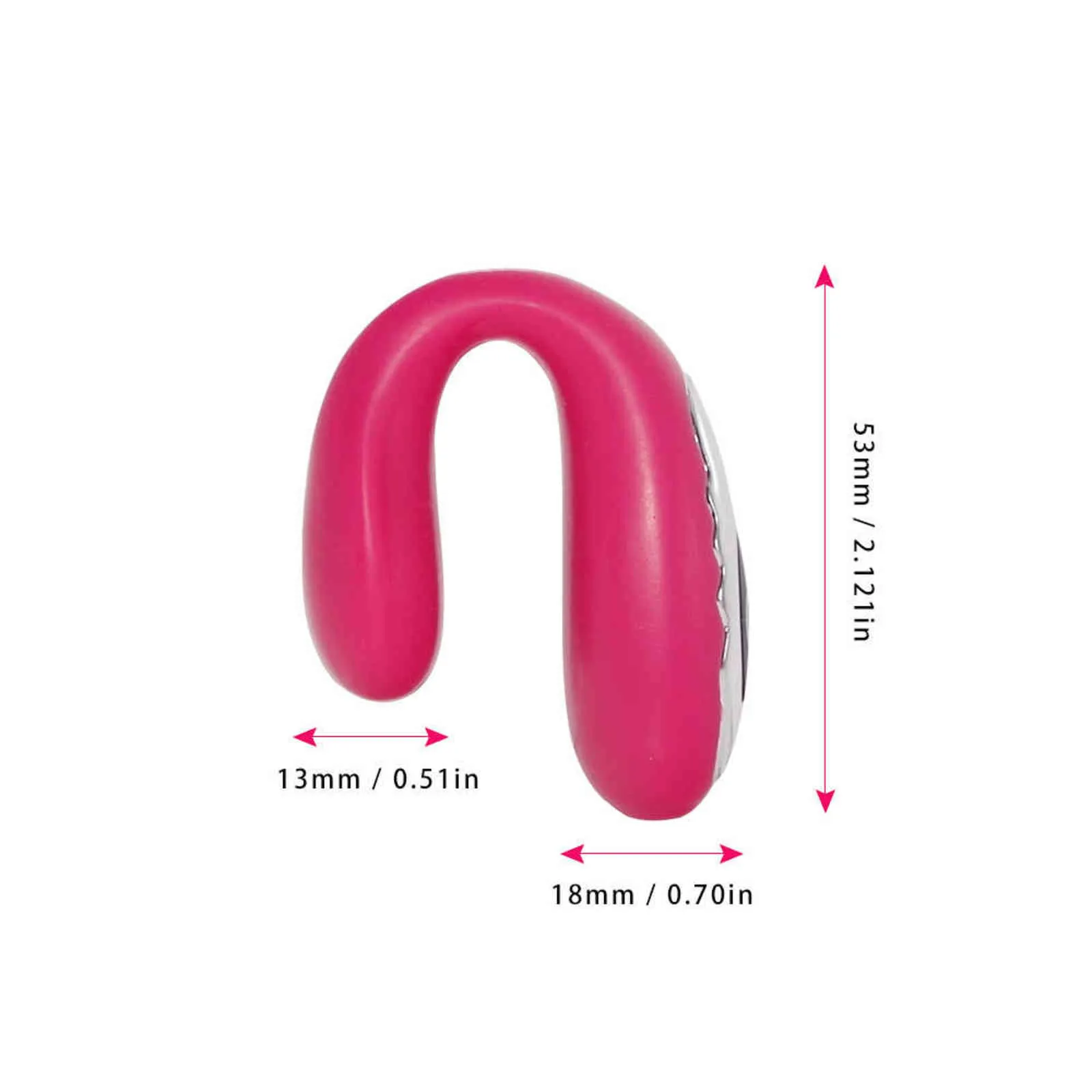 Nxy vibratorer g spot oral vibrator sex leksaker för kvinnor dubbla munnen mini intim vagina massage masturbator shop för vuxen erotik 1119
