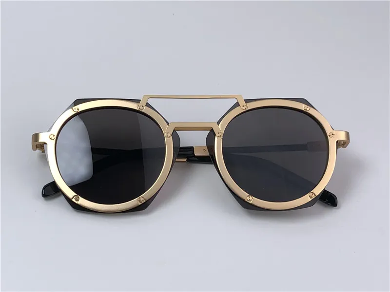 Neue Modesport -Sonnenbrille H006 Rundrahmen Polygon -Objektiv einzigartiger Designstil beliebter Outdoor UV400 Schutzbrille Top Quali2186