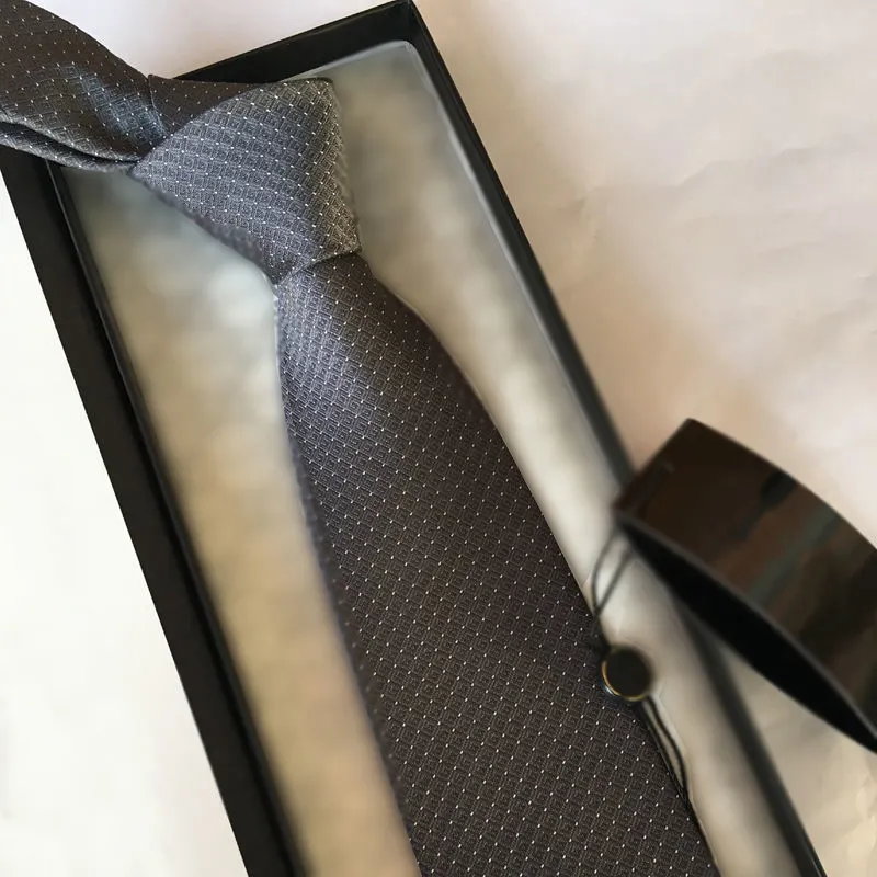 Mens Designer Ties Necktie Letter G Stripes Plaid Fashion Luxury Business Leisure Silk Tie Cravat with box sapeee296Y