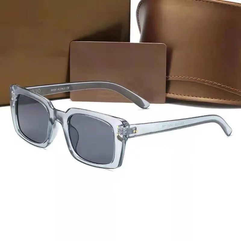 Luxury Fashion 0539 Lunettes de soleil pour femmes et hommes de qualité supérieure à cadre carré Unisex Eyeglasses 263K