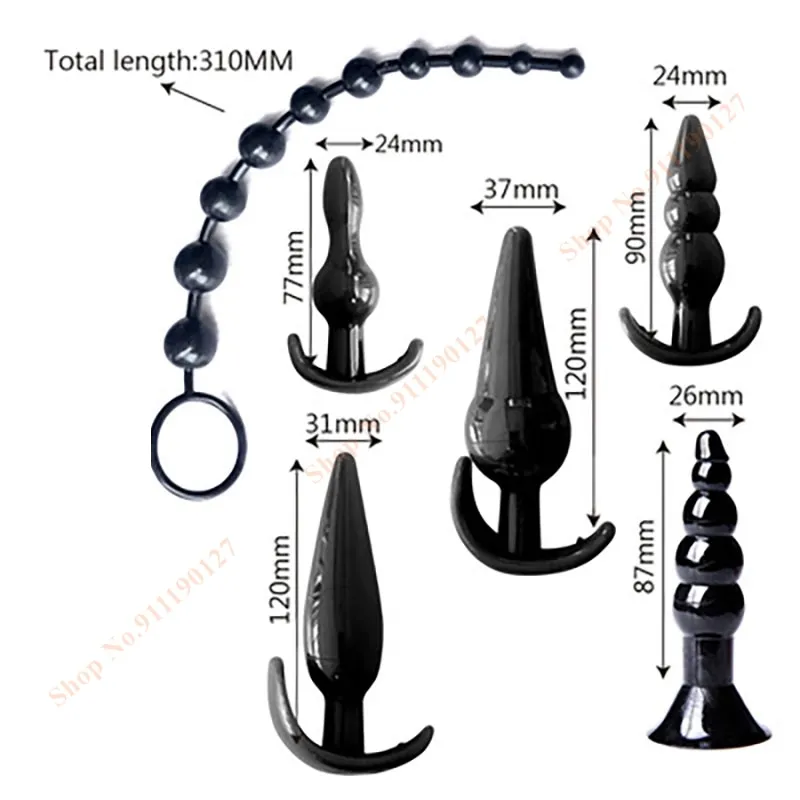 Massaggio vibratore set di culo anale set di vibrazione sensualità perle vibranti perline perle sesso prostata sesso giocattoli sessuali coppie DI7796329