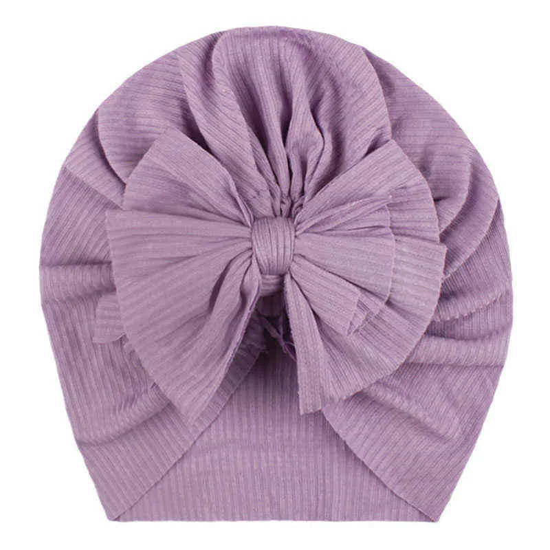 Belle fleur bébé chapeau doux bébé fille chapeau Turban infantile enfant en bas âge nouveau-né bébé casquette Bonnet chapeaux enfants chapeau Beanie Y21111