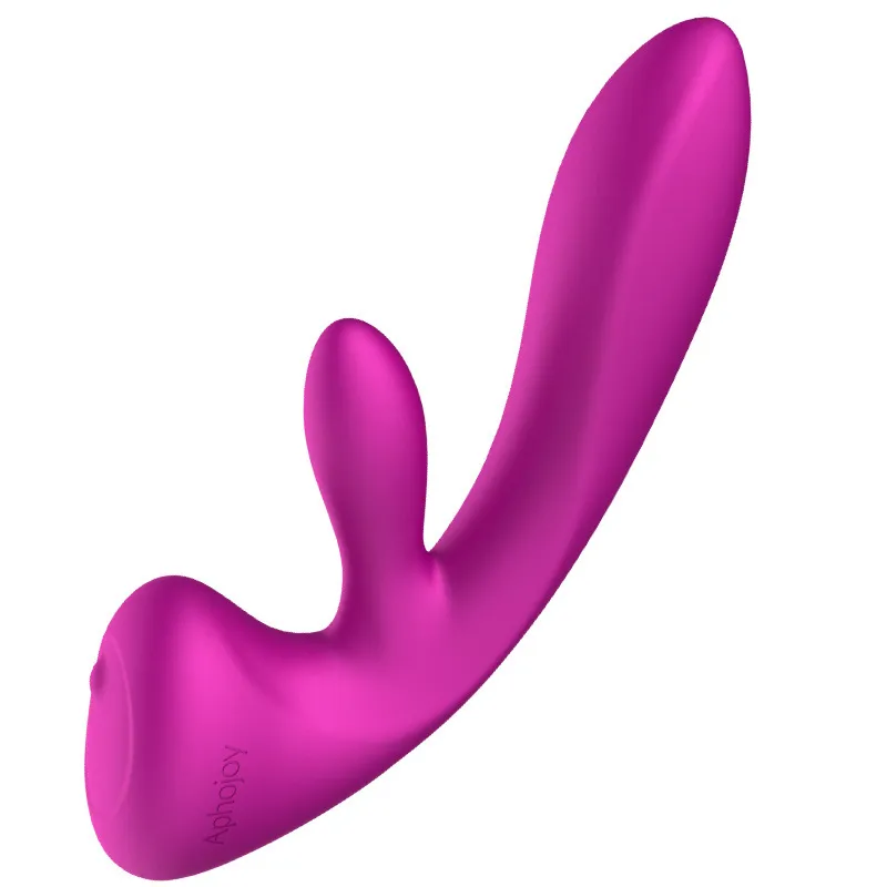 Massagem G Spot Coelho Dildo Vibrador Adulto Brinquedos USB Carregamento Poderoso Masturbação Sexo Produto Silicone à prova d'água para mulheres