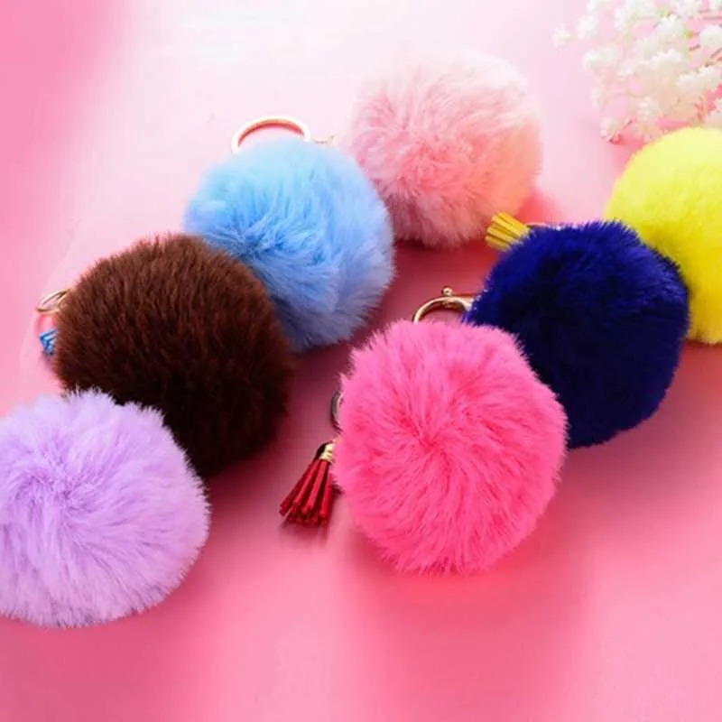 50 штук красочные POM POMS меховой шар с 50 шт. Клабельные и 50 шт. Кистанции для DIY Hats Shoes Bags Accessues H0915