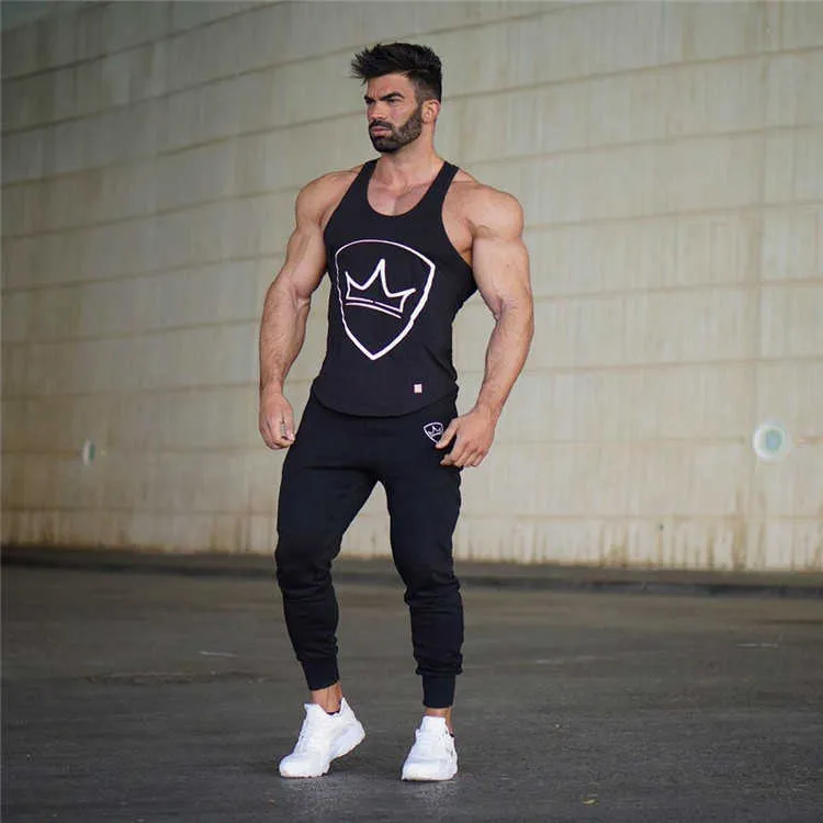 Hommes de qualité Marque Hommes pantalons Fitness Casual Pantalon Élastique musculation vêtements casual gym entraînement pantalons de survêtement joggers pantalon Y0927