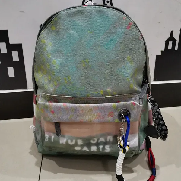 Klassische Graffiti -Rucksäcke Sport Leisure Männer und Frauen Leinwand Camouflage Tasche große Kapazität Schoolbags Bags Rucksack Handba187h