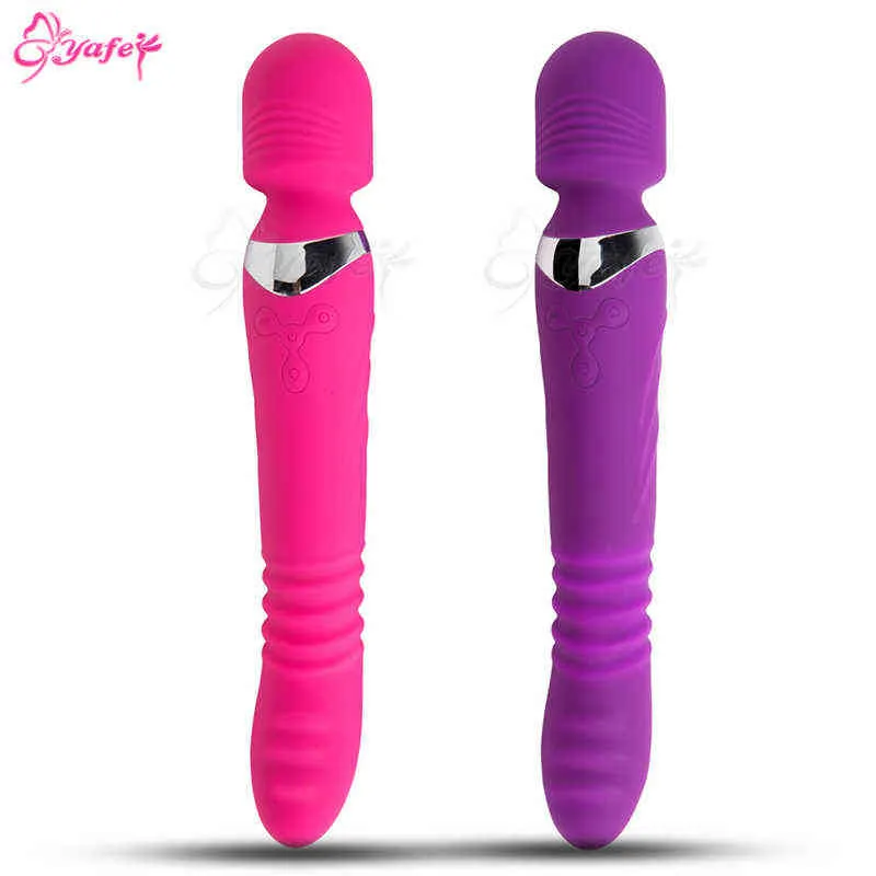 NXY Vibrators 10 Snelheden Krachtige Magic Wand Massager Big Magic Wand Massage Stick Av Vibrators Dildo Sexy Clit Vibrator Seksspeeltjes Voor Dames 0105