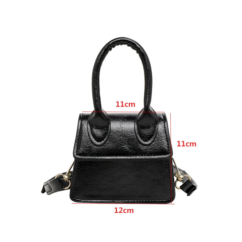 أكياس صغيرة حقيبة الكتف النسائية للنساء 2021 أزياء حقائب اليد الفاخرة السود