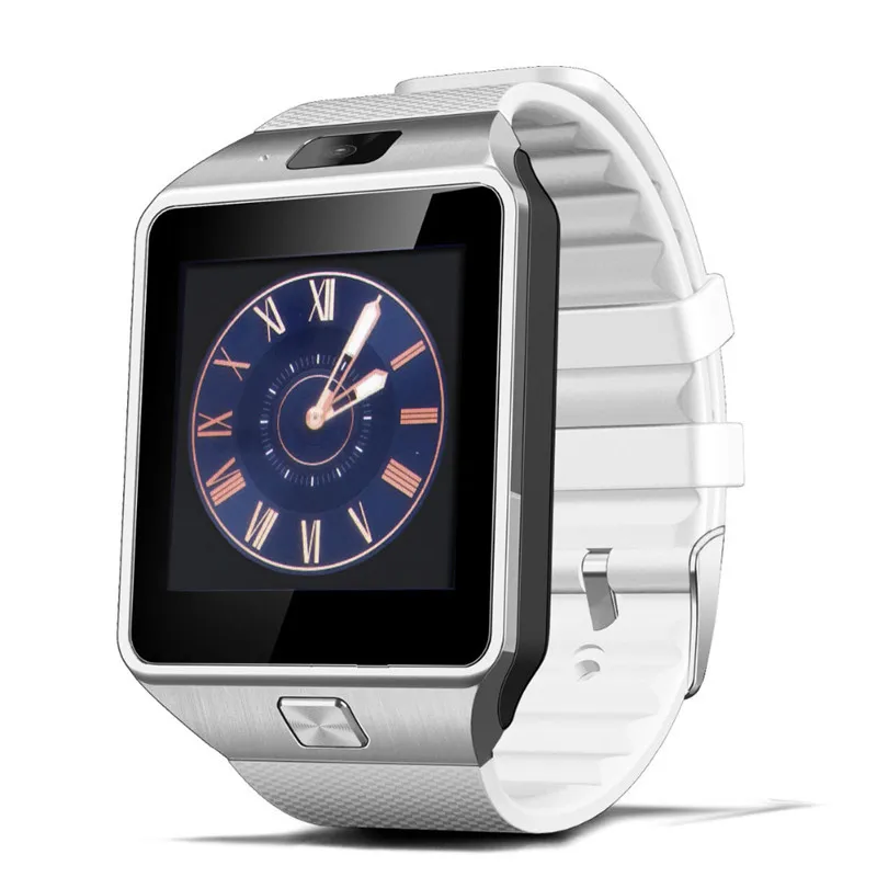 Dz09 montre intelligente bracelet Android Iphone Sim téléphone portable Intelligent état de sommeil montres téléphoniques avec Package187R