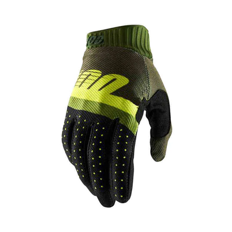 الصيف ATV ركوب الدراجات قفازات الدراجات النارية MTB MTB الركوب في الهواء الطلق الكامل Finger Road Racing Glove 211124290W