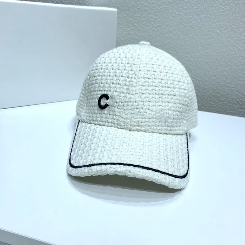 Czarny biały baseballowy projektant Casual Unisex para kapelusz luksusowy moda kobiety mężczyźni Casquette dopasowane czapki czapki D2109296HL1095150