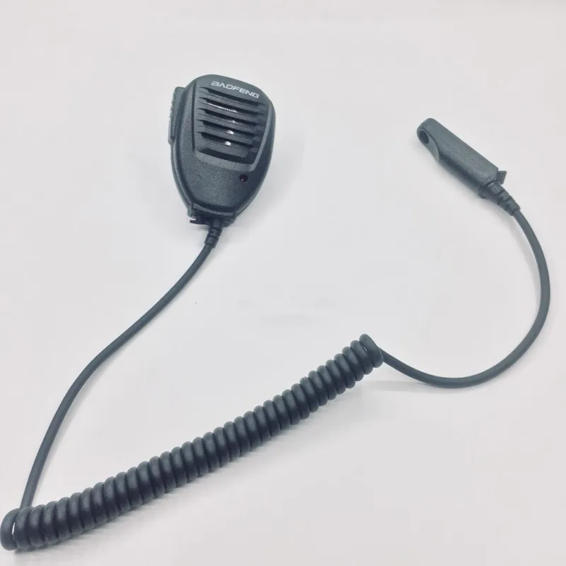 BAOFENG Shoulder Microphone handheld Speaker with Screw for BAOFENG A58 BF-9700 UV-9R R760 82WP Waterproof Walkie Talkie Ham Mic (4)