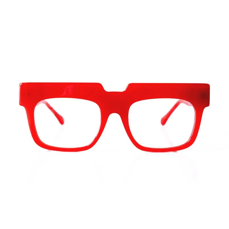 Fashion Sunglasses Frames Acetate Thick Eyeglass Full Rim Clear Lenses Vintage Oversize Cat Eye Men Women Unisex263L