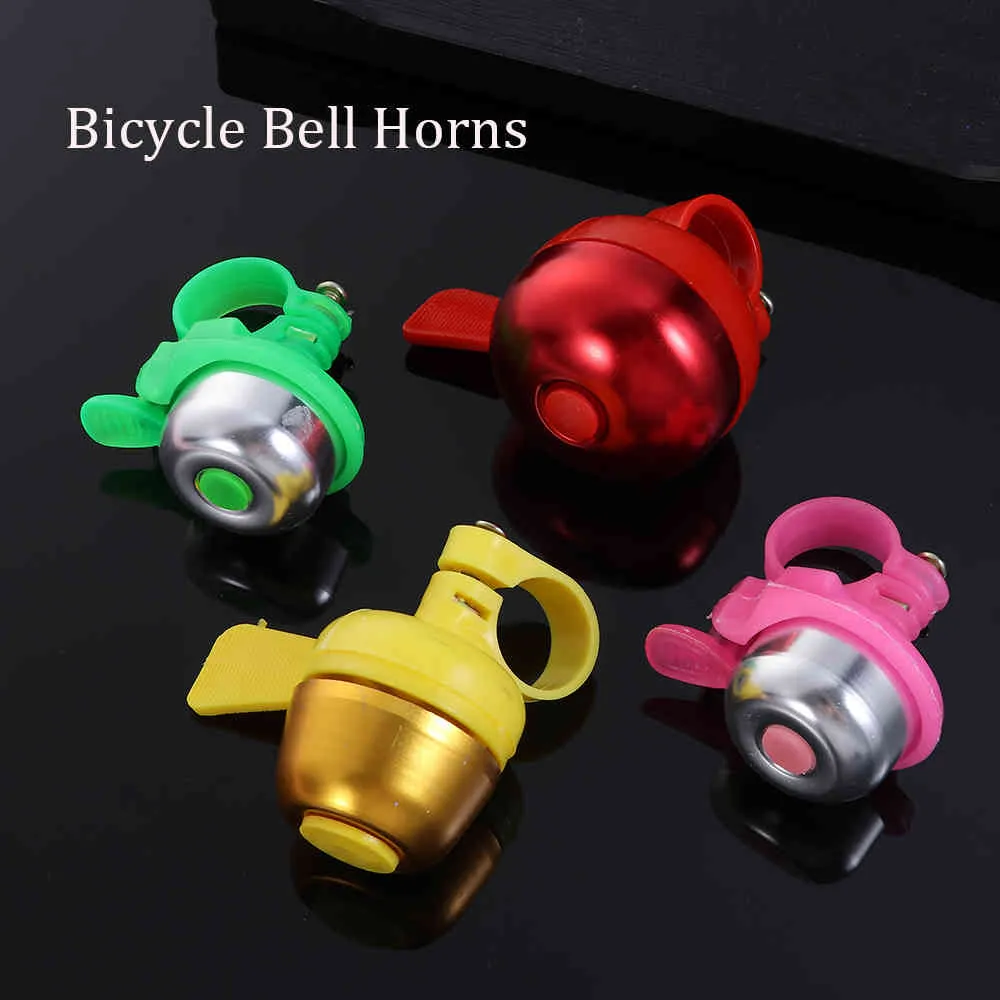 Campanello bicicletta in lega di plastica Mountain Road Bike Horn Allarme sonoro la sicurezza Ciclismo Manubrio Ring Call Accessori