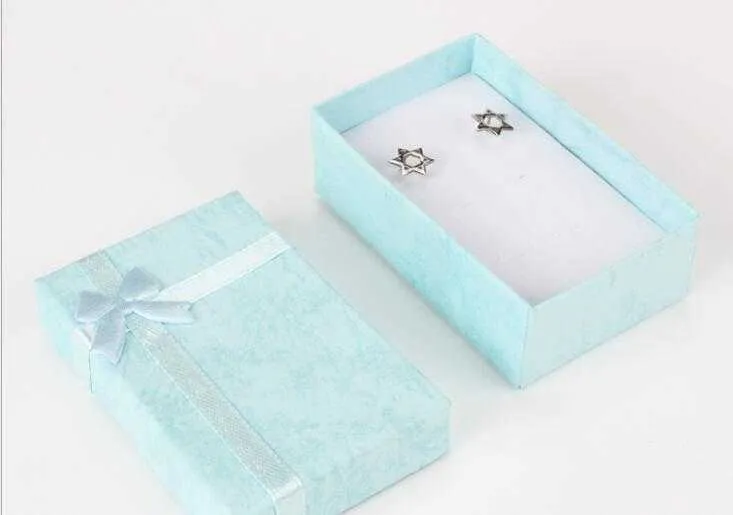 5 * 8 * 2.5cm Moda de alta qualidade para encantos Beads Caixa de presente Embalagem para pingentes Colares Brincos Anéis Pulseiras Jóias