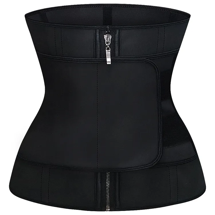 Wysoka kompresja talia talia gumowa talia gumowa talia cincher body shaper 9 stalowy boned corget Shapewear żołądka Pasek odchudzający 2104257D