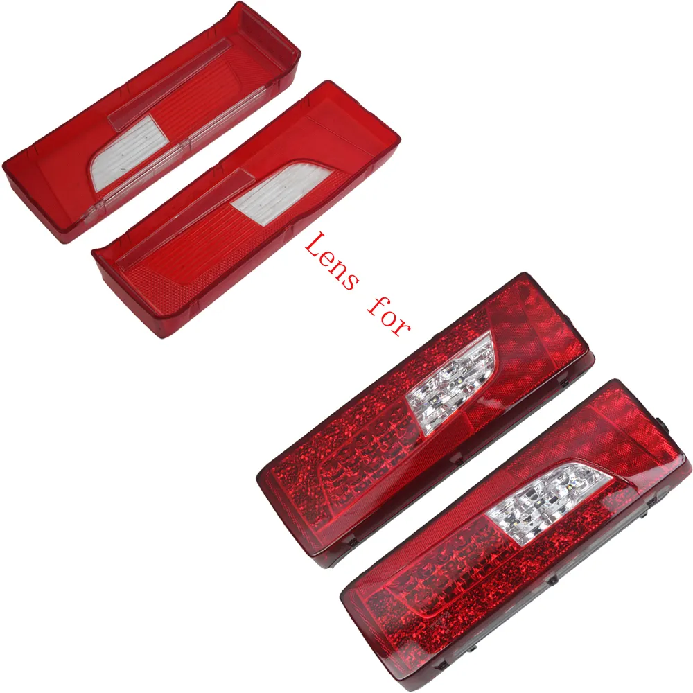 ABS Lens Cover for Scania Truck Trailer Rear Taillight Tail Lights Warning Lamp Glass9160928