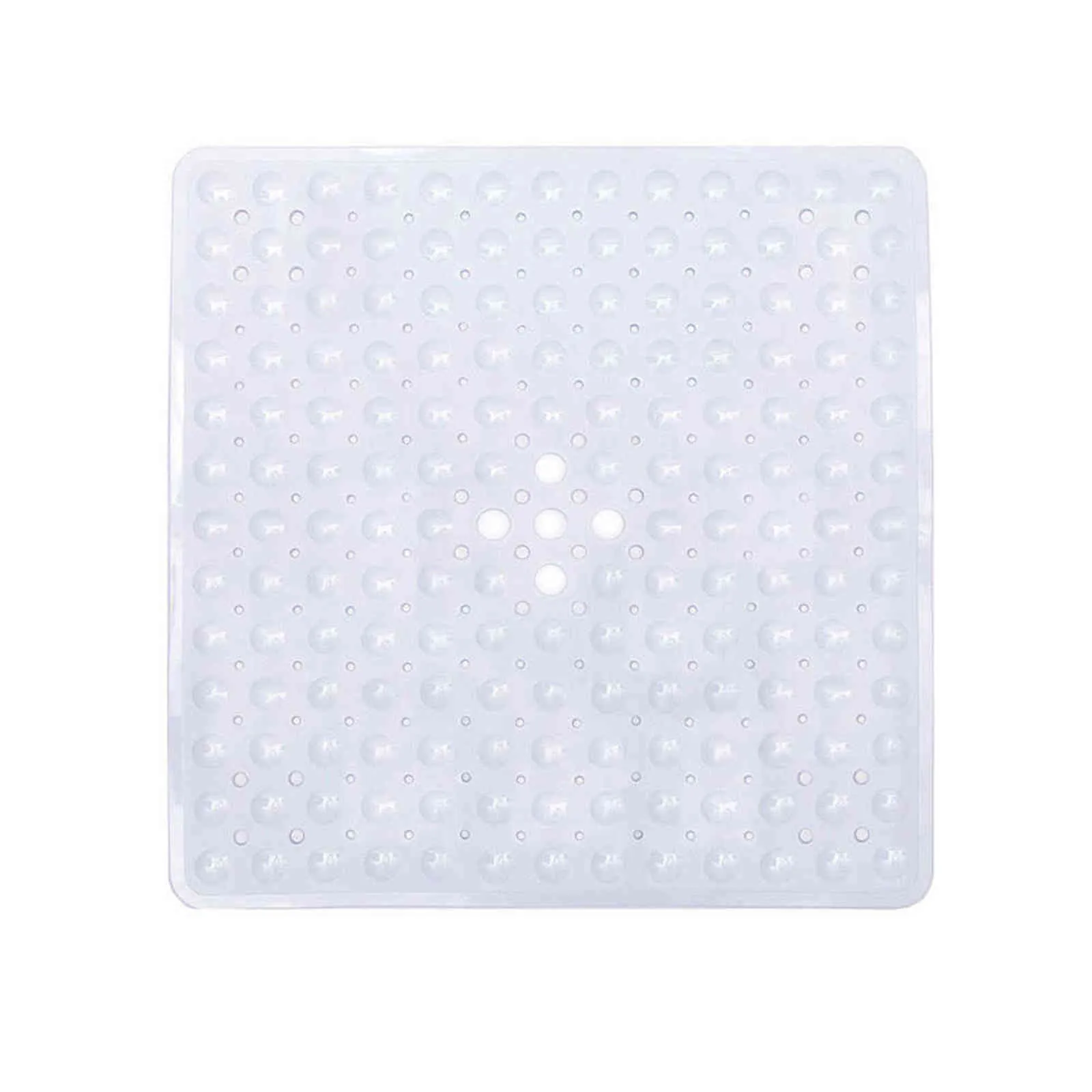 Bath Mat Massage PVC Bathroom Rugs Safety Shower Anti Slip Foot Pad Bathtub Mats with Suction Cups Floor Mat 211109