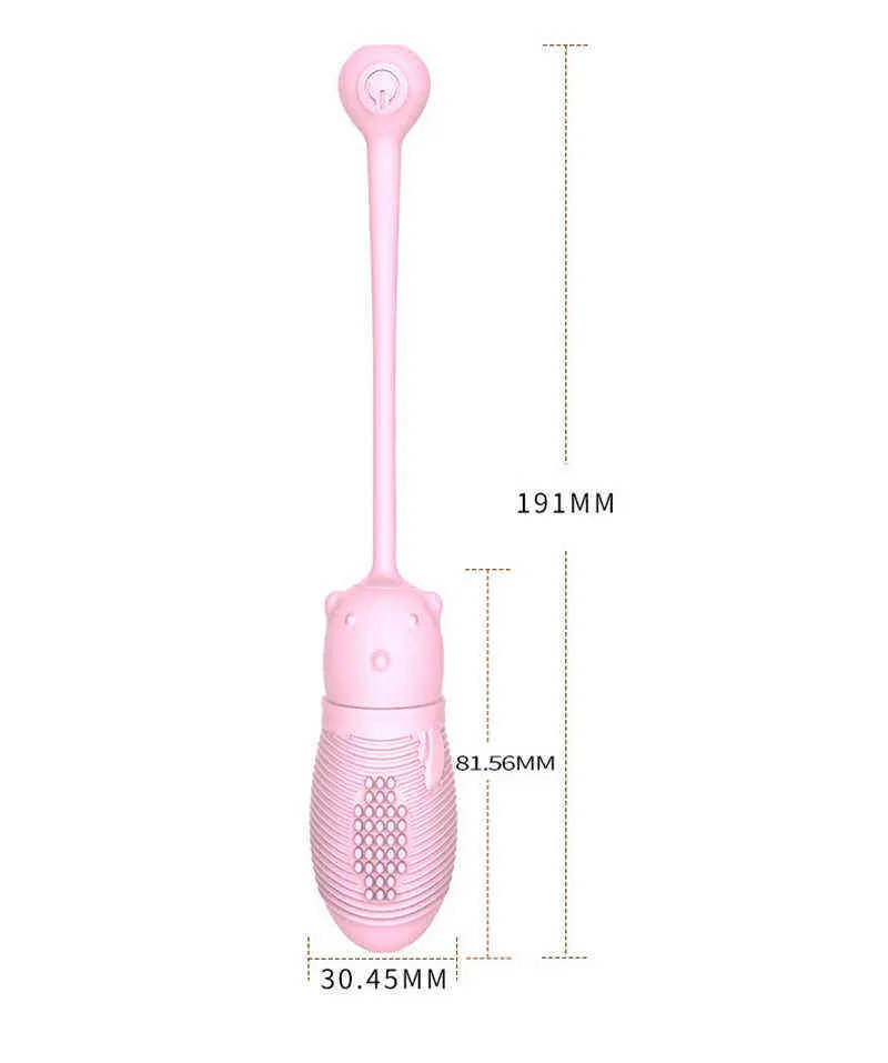 Eier ManNuo Drahtlose Fernbedienung Silikon Vibrator Vibro-ei Vaginal Ball G-punkt Klitoris Massagegerät Erwachsene Sexspielzeug für Frauen 88 1124