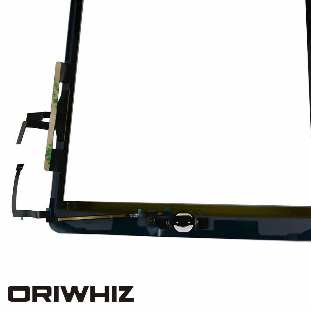 Yeni iPad Hava 1 iPad 5 Dokunmatik Ekran Digitizer ile Ev Düğmesi Ön Cam Ekran Dokunmatik Panel A1474 A1475 A1476 Değiştirme