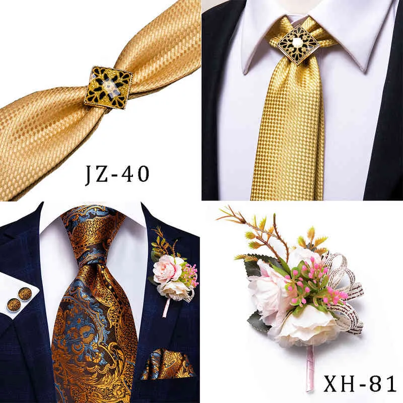 Herren Krawatte mit grünem Blumenmuster, Paisleymuster, Seidenkrawatte, Einstecktuch-Set für Party, Business, Smaragdgrüne Krawatten, Geschenk, Großhandel, Hi-Tie SN-3206