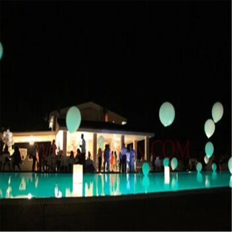 10 piècesgobelet LED Ballon fête lumières Mini Flash lumineux Ballon lampes pour papier lanterne barre noël fête de mariage décoration