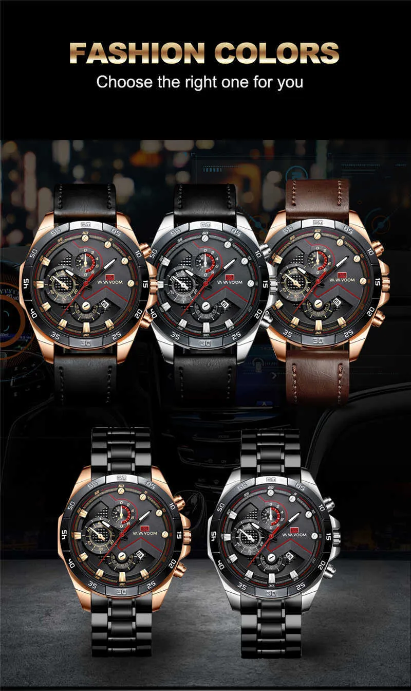 Orologio Uomoカジュアルメンズウォッチトップブランドラグジュアリーデザイナー新しいファッションウォッチメンズデジタル腕時計クォーツ時計レージョG1022