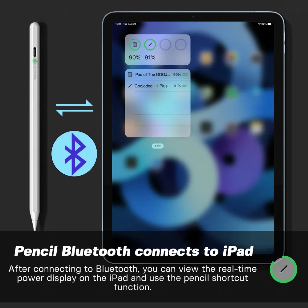 iPad matita Apple Pen Stylus Apple Matita 2 1 iPad Air 4 2022 Pro 11 12.9 2020 AIR 3 10.5