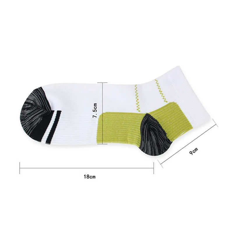 Foot Compression Socks For Women And Men Plantar Fasciitis Heel Spurs Arch Pain Comfortable Socks Venous Socks X0710