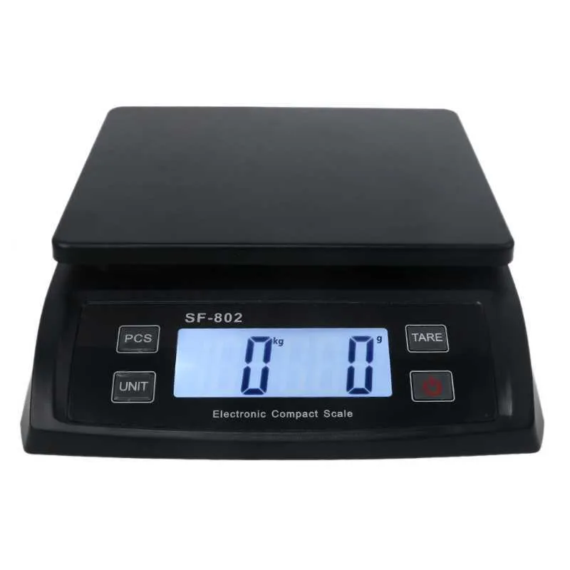 25kg/1g 55lb Digital Postal Scale Table Top Parcel Letter Postage Weigh Electronic Weighing Scales LCD Back-lit 210927