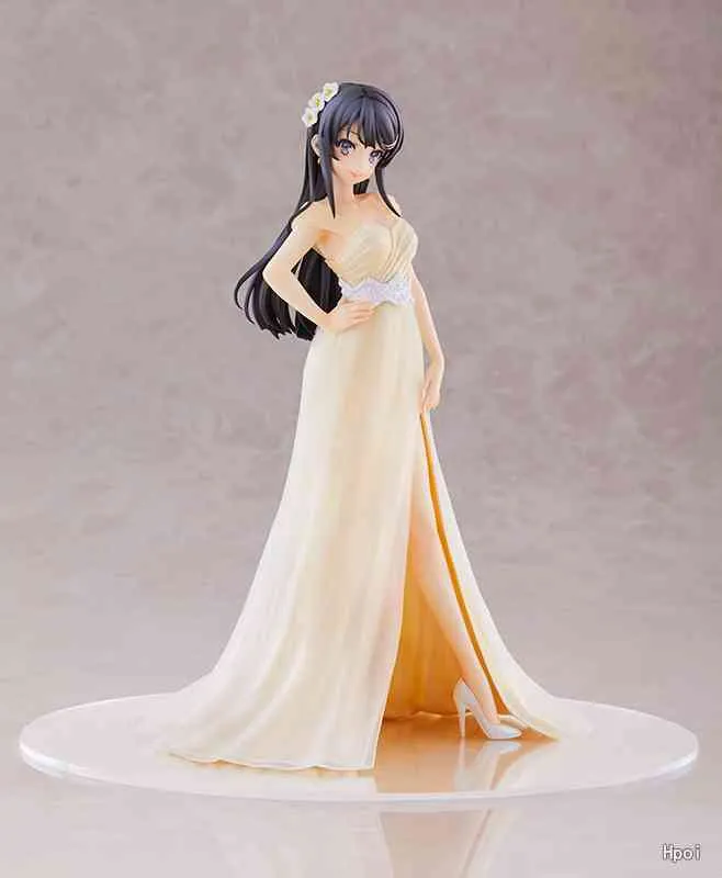 Soft Body Rascal Not Dream of Bunny Girl Senpai Sakurajima Mai Sexy Anime PVC Action Figure Collection de jouets Modèle de poupée Cadeaux X05039307262