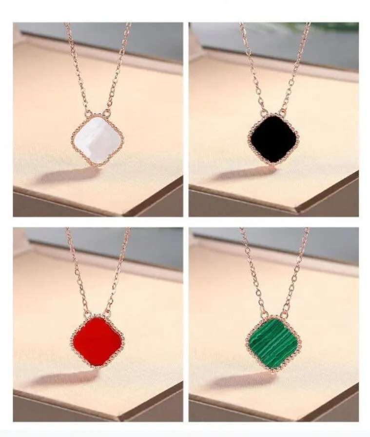 2022 Classic Necklace Fashion Elegant Clover Necklaces Gift for Woman Jewelry Pendant Highly Quality & Box need extra cost306z